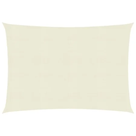 Cream HDPE sail awning 160 g/m² 2.5x3.5 m by vidaXL, Umbrellas - Ref: Foro24-311178, Price: 27,54 €, Discount: %