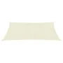 Cream HDPE sail awning 160 g/m² 2.5x3.5 m by vidaXL, Umbrellas - Ref: Foro24-311178, Price: 27,54 €, Discount: %