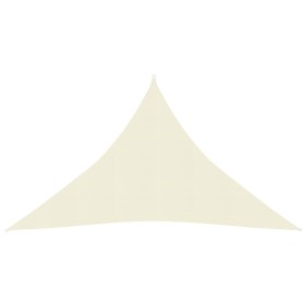 Toldo de vela cream HDPE 160 g/m² 5x5x6 m de vidaXL, Sombrillas - Ref: Foro24-311210, Precio: 36,40 €, Descuento: %