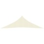 Toldo de vela cream HDPE 160 g/m² 5x5x6 m de vidaXL, Sombrillas - Ref: Foro24-311210, Precio: 36,40 €, Descuento: %
