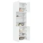Aparador alto madera de ingeniería blanco 80x42,5x249 cm de , Aparadores - Ref: Foro24-3281357, Precio: 226,56 €, Descuento: %