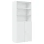 Aparador alto madera de ingeniería blanco 80x42,5x249 cm de , Aparadores - Ref: Foro24-3281357, Precio: 226,56 €, Descuento: %