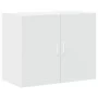 Aparador alto madera de ingeniería blanco 80x42,5x249 cm de , Aparadores - Ref: Foro24-3281357, Precio: 226,56 €, Descuento: %