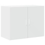Aparador alto madera de ingeniería blanco 80x42,5x249 cm de , Aparadores - Ref: Foro24-3281357, Precio: 237,20 €, Descuento: %
