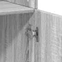 Aparador alto madera de ingeniería gris Sonoma 80x42,5x249 cm de , Aparadores - Ref: Foro24-3281362, Precio: 258,50 €, Descue...