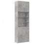 Aparador alto madera de ingeniería gris hormigón 80x42,5x249 cm de , Aparadores - Ref: Foro24-3281360, Precio: 259,36 €, Desc...