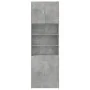 Aparador alto madera de ingeniería gris hormigón 80x42,5x249 cm de , Aparadores - Ref: Foro24-3281360, Precio: 254,87 €, Desc...