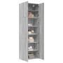 Aparador alto madera de ingeniería gris Sonoma 80x42,5x249 cm de , Aparadores - Ref: Foro24-3281369, Precio: 283,15 €, Descue...