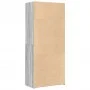 Aparador de madera de ingeniería gris Sonoma 80x42,5x185 cm de , Aparadores - Ref: Foro24-3281383, Precio: 193,56 €, Descuent...