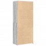 Aparador de madera de ingeniería gris Sonoma 80x42,5x185 cm de , Aparadores - Ref: Foro24-3281383, Precio: 201,11 €, Descuent...
