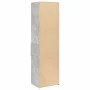 Aparador de madera de ingeniería gris hormigón 50x42,5x185 cm de , Aparadores - Ref: Foro24-3281458, Precio: 133,90 €, Descue...