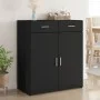 Aparador de madera de ingeniería negro 80x42,5x93 cm de , Aparadores - Ref: Foro24-3281470, Precio: 153,88 €, Descuento: %