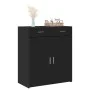 Aparador de madera de ingeniería negro 80x42,5x93 cm de , Aparadores - Ref: Foro24-3281470, Precio: 153,88 €, Descuento: %