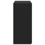 Aparador de madera de ingeniería negro 80x42,5x93 cm de , Aparadores - Ref: Foro24-3281470, Precio: 153,88 €, Descuento: %