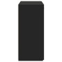 Aparador de madera de ingeniería negro 80x42,5x93 cm de , Aparadores - Ref: Foro24-3281470, Precio: 153,44 €, Descuento: %