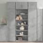 Aparador alto madera de ingeniería gris hormigón 70x41x185 cm de , Aparadores - Ref: Foro24-3281690, Precio: 115,74 €, Descue...