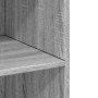 Aparador alto madera de ingeniería gris Sonoma 70x41x185 cm de , Aparadores - Ref: Foro24-3281692, Precio: 118,33 €, Descuent...