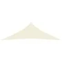 Toldo de vela crema HDPE 160 g/m² 3,5x3,5x4,9 m de vidaXL, Sombrillas - Ref: Foro24-311202, Precio: 24,16 €, Descuento: %