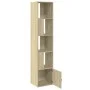 Estantería de madera de ingeniería roble Sonoma 40x36x189 cm de , Librerías y estanterías - Ref: Foro24-848243, Precio: 91,38...