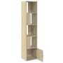 Estantería de madera de ingeniería roble Sonoma 40x36x189 cm de , Librerías y estanterías - Ref: Foro24-848243, Precio: 93,58...