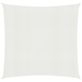 Toldo de vela blanco HDPE 160 g/m² 5x5 m de vidaXL, Sombrillas - Ref: Foro24-311223, Precio: 59,41 €, Descuento: %