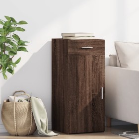 Aparador de madera de ingeniería roble marrón 40x42,5x93 cm de , Aparadores - Ref: Foro24-846284, Precio: 70,45 €, Descuento: %