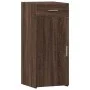 Aparador de madera de ingeniería roble marrón 40x42,5x93 cm de , Aparadores - Ref: Foro24-846284, Precio: 69,60 €, Descuento: %