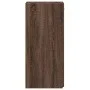 Aparador de madera de ingeniería roble marrón 40x42,5x93 cm de , Aparadores - Ref: Foro24-846284, Precio: 69,60 €, Descuento: %