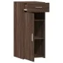 Aparador de madera de ingeniería roble marrón 40x42,5x93 cm de , Aparadores - Ref: Foro24-846284, Precio: 69,60 €, Descuento: %