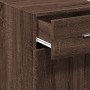 Aparador de madera de ingeniería roble marrón 40x42,5x93 cm de , Aparadores - Ref: Foro24-846284, Precio: 70,45 €, Descuento: %
