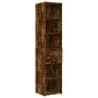 Aparador de madera de ingeniería roble ahumado 40x42,5x185 cm de , Aparadores - Ref: Foro24-3281445, Precio: 129,14 €, Descue...