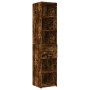 Aparador de madera de ingeniería roble ahumado 40x42,5x185 cm de , Aparadores - Ref: Foro24-3281445, Precio: 131,24 €, Descue...