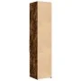 Aparador de madera de ingeniería roble ahumado 40x42,5x185 cm de , Aparadores - Ref: Foro24-3281445, Precio: 129,14 €, Descue...