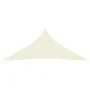 Toldo de vela HDPE color crema 160 g/m² 3x4x4 m de vidaXL, Sombrillas - Ref: Foro24-311200, Precio: 24,59 €, Descuento: %