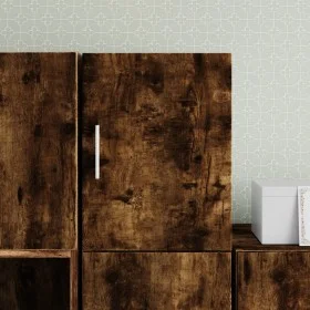 Armario de pared madera ingeniería roble ahumado 30x42,5x40 cm de , Aparadores - Ref: Foro24-846093, Precio: 39,37 €, Descuen...