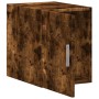 Armario de pared madera ingeniería roble ahumado 30x42,5x40 cm de , Aparadores - Ref: Foro24-846093, Precio: 37,61 €, Descuen...