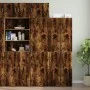 Armario de pared madera ingeniería roble ahumado 50x42,5x40 cm de , Aparadores - Ref: Foro24-846114, Precio: 44,90 €, Descuen...