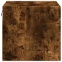 Armario de pared madera ingeniería roble ahumado 50x42,5x40 cm de , Aparadores - Ref: Foro24-846114, Precio: 44,90 €, Descuen...
