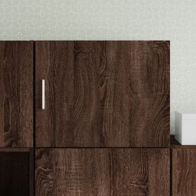 Armario de pared madera ingeniería marrón roble 50x42,5x40 cm de , Aparadores - Ref: Foro24-846116, Precio: 48,62 €, Descuent...
