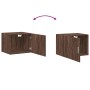 Armario de pared madera ingeniería marrón roble 50x42,5x40 cm de , Aparadores - Ref: Foro24-846116, Precio: 49,39 €, Descuent...