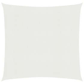 Toldo de vela blanco HDPE 160 g/m² 3x3 m de vidaXL, Sombrillas - Ref: Foro24-311219, Precio: 28,27 €, Descuento: %