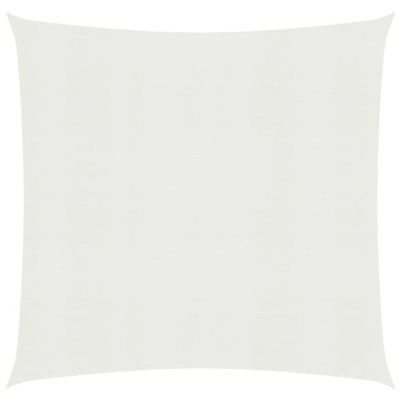 Toldo de vela blanco HDPE 160 g/m² 3x3 m de vidaXL, Sombrillas - Ref: Foro24-311219, Precio: 28,27 €, Descuento: %