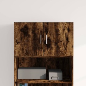 Armario de pared madera ingeniería roble ahumado 70x42,5x40 cm de , Aparadores - Ref: Foro24-846121, Precio: 52,73 €, Descuen...