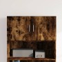 Armario de pared madera ingeniería roble ahumado 80x42,5x40 cm de , Aparadores - Ref: Foro24-846128, Precio: 63,03 €, Descuen...