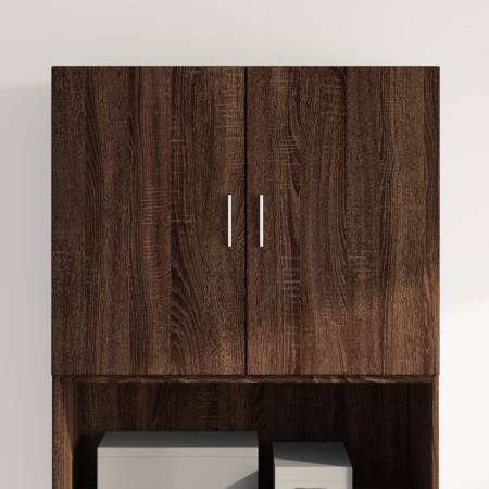 Armario de pared madera ingeniería marrón roble 80x42,5x64 cm de , Aparadores - Ref: Foro24-846137, Precio: 73,89 €, Descuent...