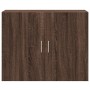 Armario de pared madera ingeniería marrón roble 80x42,5x64 cm de , Aparadores - Ref: Foro24-846137, Precio: 73,89 €, Descuent...