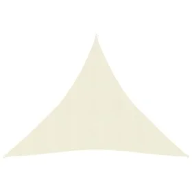 Cream HDPE sail shade 160 g/m² 4x4x4 m by vidaXL, Umbrellas - Ref: Foro24-311203, Price: 25,60 €, Discount: %