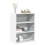 Aparador madera de ingeniería blanco 70x41x93 cm by , Sideboards - Ref: Foro24-846369, Price: 61,64 €, Discount: %