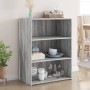 Aparador de madera de ingeniería gris Sonoma 70x41x93 cm de , Aparadores - Ref: Foro24-846374, Precio: 69,42 €, Descuento: %