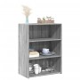 Aparador de madera de ingeniería gris Sonoma 70x41x93 cm de , Aparadores - Ref: Foro24-846374, Precio: 69,42 €, Descuento: %